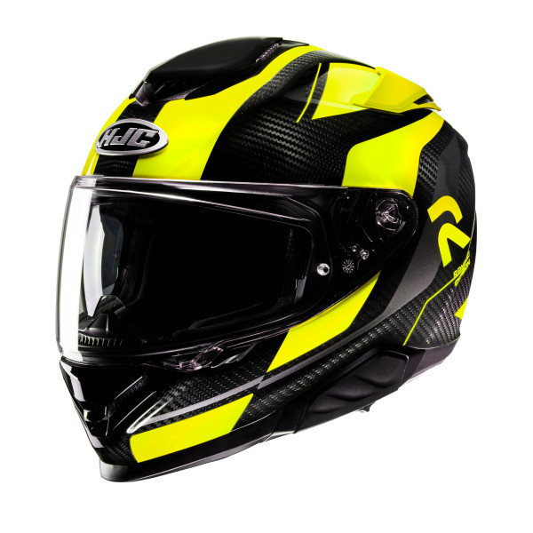 HJC Hjc rpha 71 hamil carbon mc3h fluo yellow